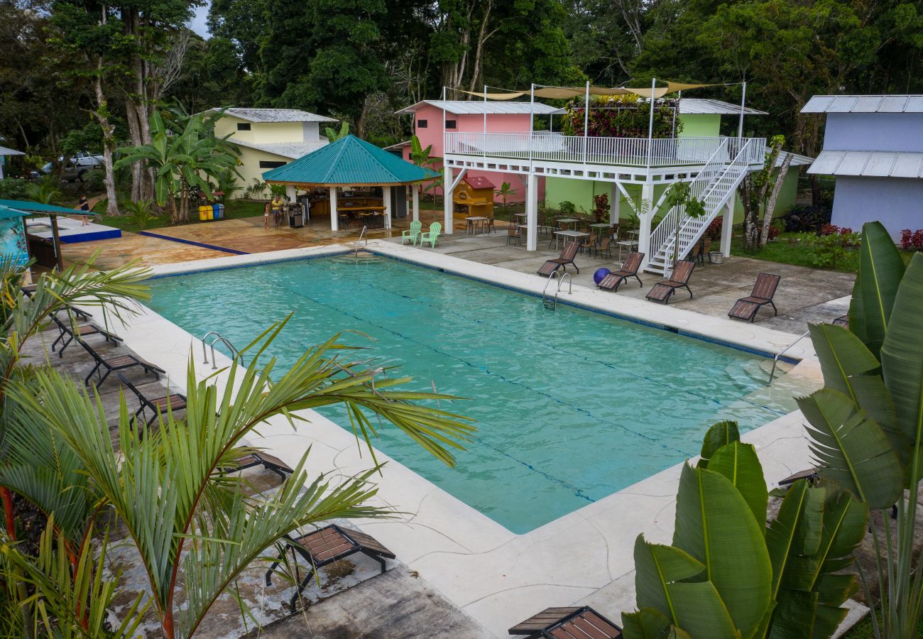 Villa en Puerto Viejo - Villas con piscina cerca de la playa, para 12 personas